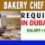 Bakery chef Required in Dubai