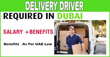 Delivery Driver Required in Dubai