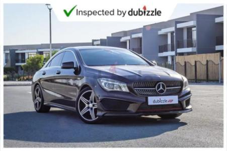 AED1438/month | 2016 Mercedes-Benz CLA250 4Matic Sport 2.0L | Full Service History | GCC Specs