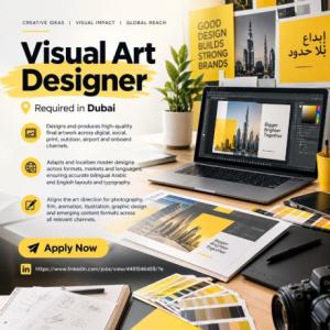 Visual Art Designer Required in Dubai