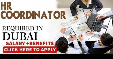 Human Resources Coordinator Required in Dubai