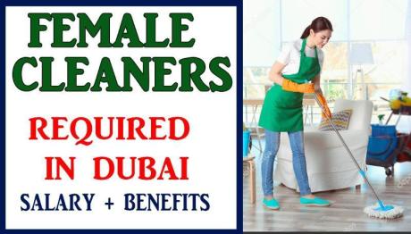 FEMALE CLEANERS Required in Dubai