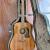 Washburn acoustic Guitar + case + capo