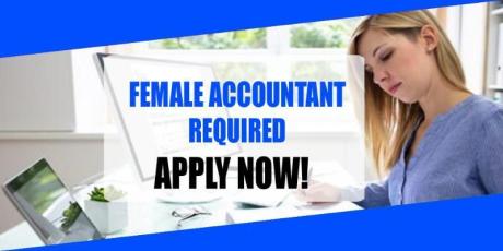 FEMALE ACCOUNTANT REQUIRED IN DUBAI