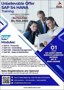 Unbelievable Offer - SAP S4 HANA Training