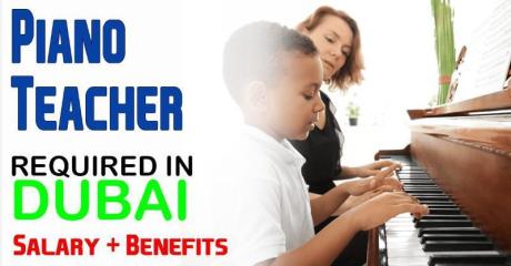 Piano Teacher Required in Dubai -