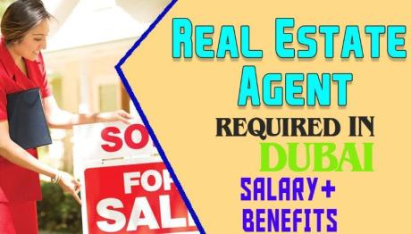 Real Estate Agent Required in Dubai -