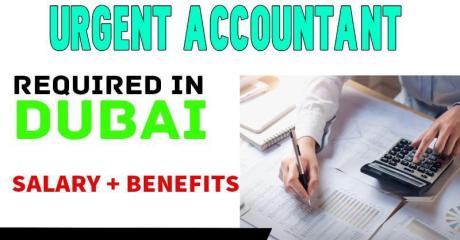 Urgent Accountant Required in Dubai