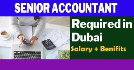 Senior Accountant Required in Dubai