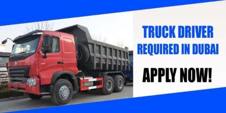 TRUCK DRIVER REQUIRED IN DUBAI