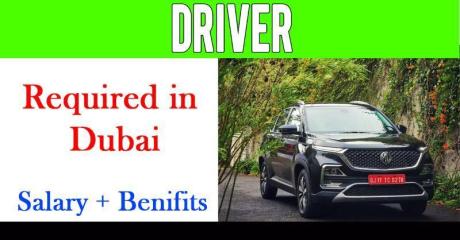 Driver Required in Dubai