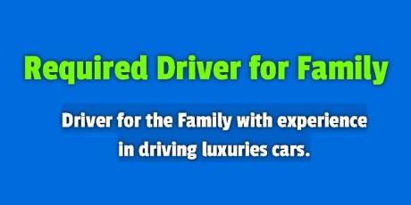 Required Driver for Family