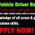 Light Vehicle Driver Required
