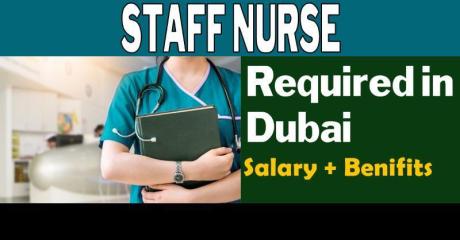 Staff Nurse Required in Dubai