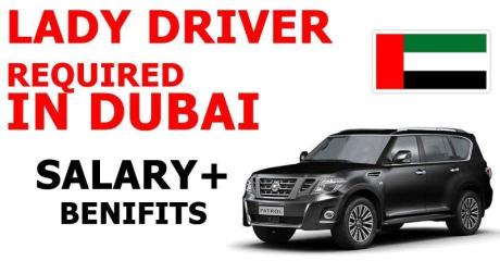 LADY DRIVER REQUIRED IN DUBAI