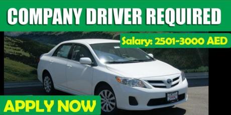 COMPANY DRIVER REQUIRED