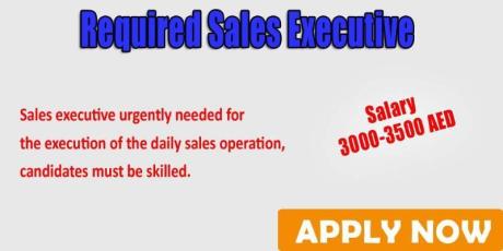 Required Sales Executive