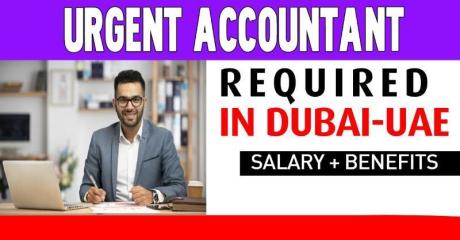 Urgent Accountant Required in Dubai