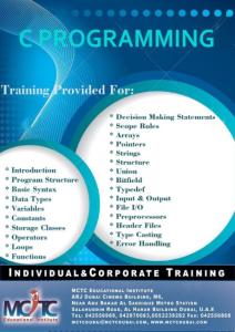 Learn C Programming  with us