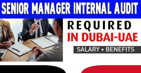 Senior Manager Internal Audit Required in Dubai