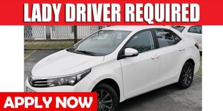 LADY DRIVER REQUIRED