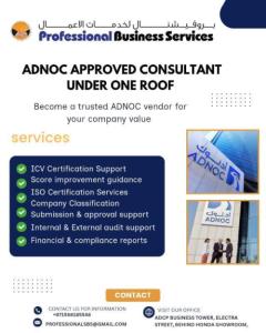 ADNOC APPROVED CONSULTANT UNDER ONE ROOD