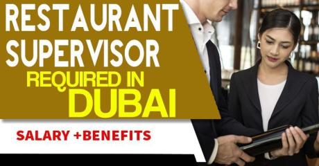 Restaurant Supervisor Required in Dubai
