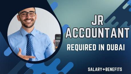 Jr Accountant Required in Dubai