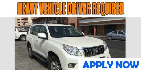 HEAVY VEHICLE DRIVER REQUIRED
