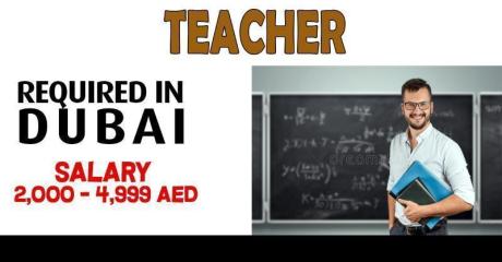 Teacher Required in Dubai