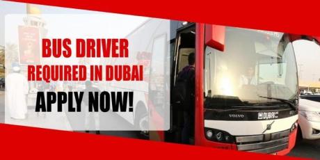 BUS DRIVER REQUIRED IN DUBAI