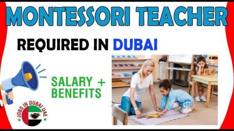 Montessori Teacher Required in Dubai