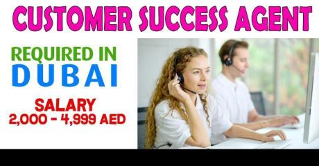 Customer Success Agent Required in Dubai