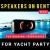 Speakers Rental For Yacht Party | Speakers On Rent in For Yacht Party | Sound System Rental Dubai