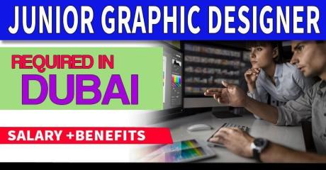 Junior Graphic Designer Required in Dubai -