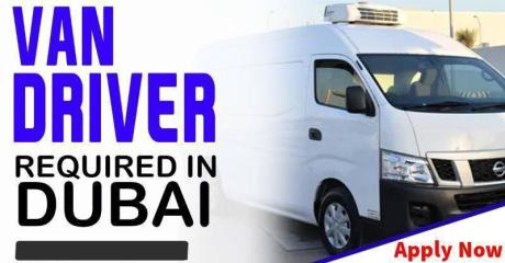 VAN DRIVER REQUIRED IN DUBAI