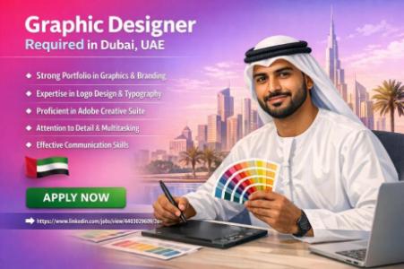 Graphic Designer Required in Dubai