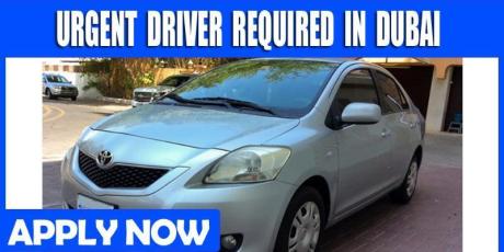 URGENT DRIVER REQUIRED IN DUBAI