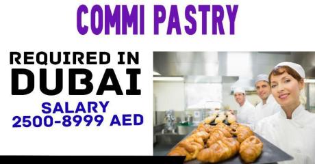 Commi Pastry Required in Dubai