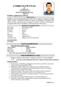 Driver availble own visa