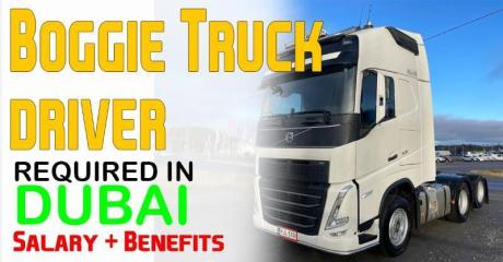 Boggie Truck drivers Required in Dubai