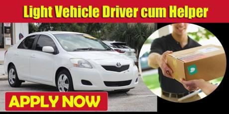 Light Vehicle Driver cum Helper