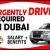 URGENTLY DRIVERS REQUIRED IN DUBAI