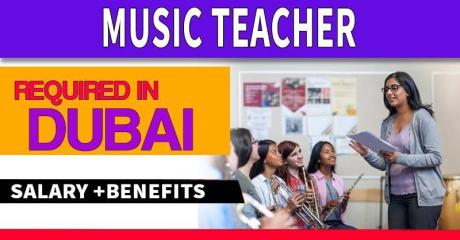 Music Teacher Required in Dubai