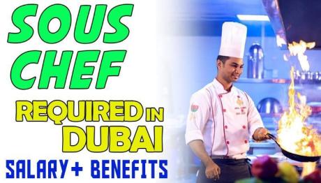 Sous Chef Required in Dubai