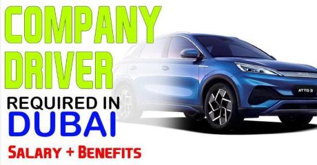 COMPANY DRIVER Required in Dubai