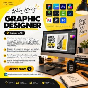 Graphic Designer Required in Dubai