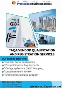 TAQA VENDOR QUALIFICATION AND REGISTRATION SERVICES