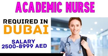 Academic Nurse Required in Dubai