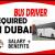 BUS DRIVER REQUIRED IN DUBAI